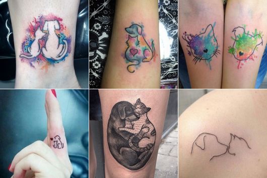 Cat Tattoo: significati, suggerimenti per gli artisti e oltre 100 ispirazioni!