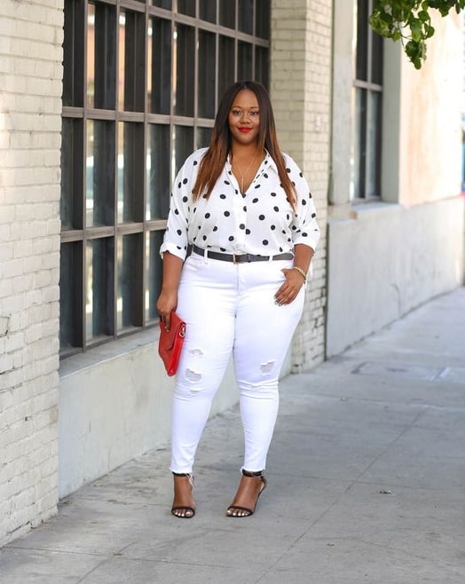 Plus Size White Pants: +37 Incredible Models and How to Use!