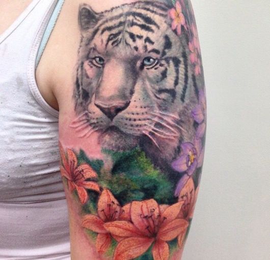 Tiger Tattoo: significato, cura e 80 idee incredibili