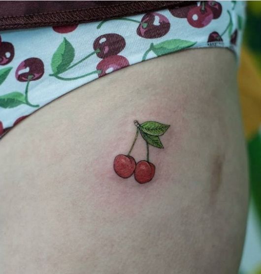 Cherry Tattoo – Meanings and 42 Ideas for a Fruit Tattoo!