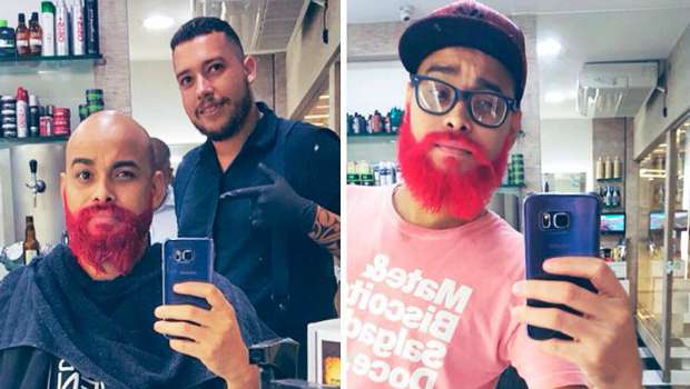 Barba colorata: consigli, foto/modelli e come dipingere passo dopo passo!