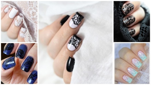 Lace Nails: +33 Perfect and Super Delicate Ideas!