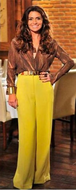 Women's Mustard Pants: How To Wear And Tips For A Divo Look