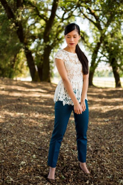 Lace blouses: 60 inspirations on how to wear them!