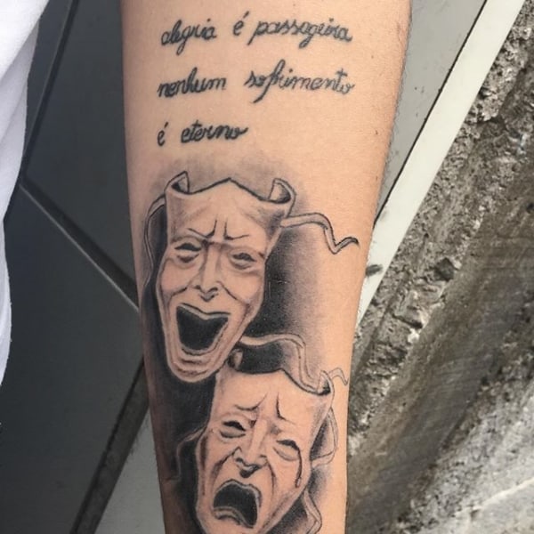 Cry Now Laugh Later Tattoo ➞ +75 Genius Ideas!【2022】