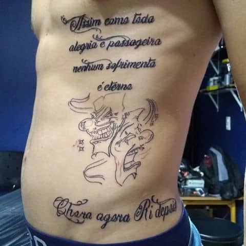 Cry Now Laugh Later Tattoo ➞ +75 Genius Ideas!【2022】