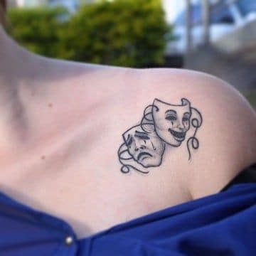 Cry Now Laugh Later Tattoo ➞ +75 idées de génie !【2022】