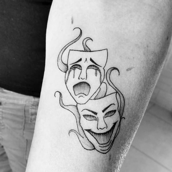 Cry Now Laugh Later Tattoo ➞ +75 idées de génie !【2022】