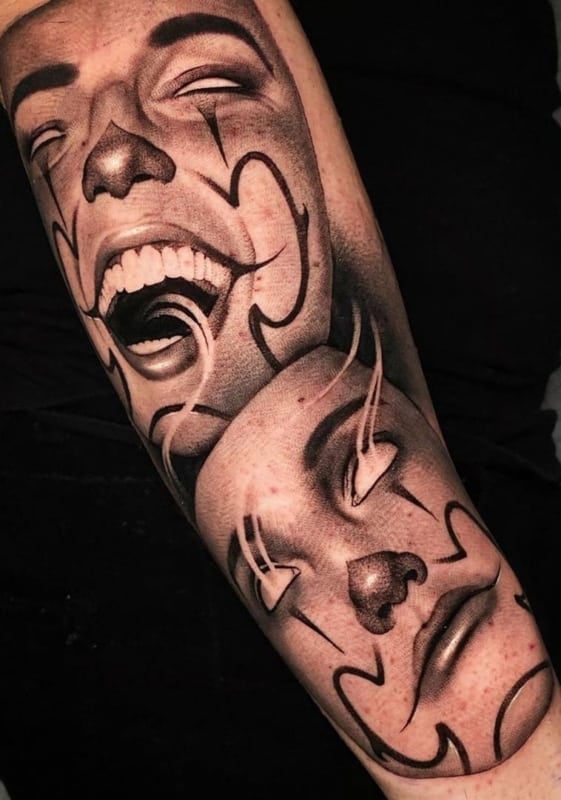 Cry Now Laugh Later Tattoo ➞ +75 Genius Ideas!【2022】