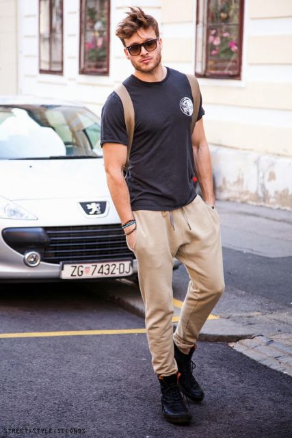 Men's Jogger Pants: How to use + 60 models and combinations