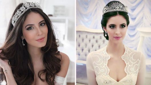 Tiara for brides: 45 divine styles and amazing hairstyles!