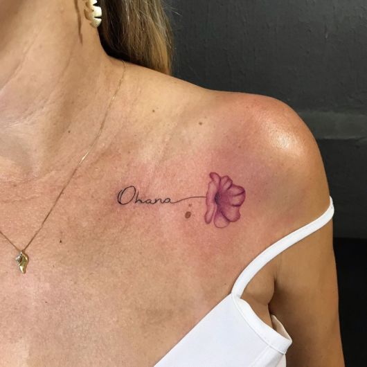 Tatuaje Ohana – ¿Qué significa? + 60 inspiraciones apasionadas!