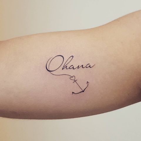 Tatuaje Ohana – ¿Qué significa? + 60 inspiraciones apasionadas!