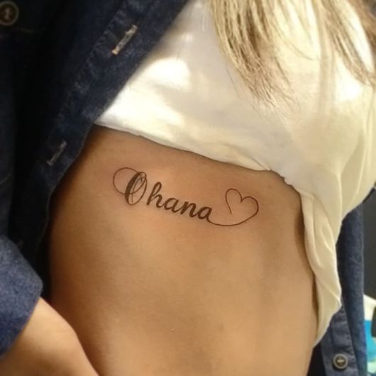 Tatouage Ohana - Qu'est-ce que cela signifie? + 60 inspirations passionnées !