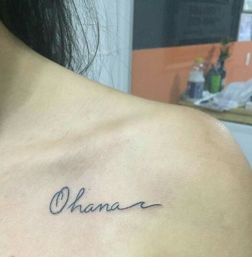 Tatuaje Ohana – ¿Qué significa? + 60 inspiraciones apasionadas!