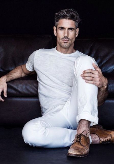 How to Wear Men's White Pants - 70 Ideas to Get Out of the Basics!