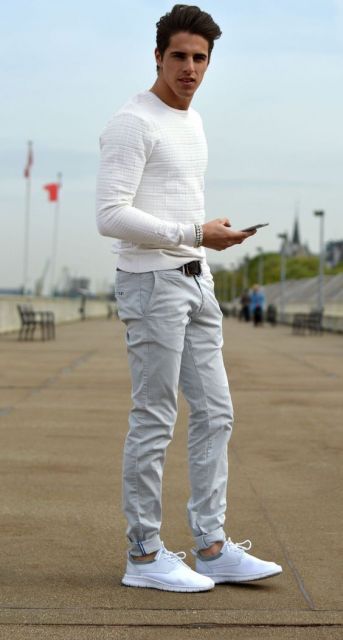 How to Wear Men's White Pants - 70 Ideas to Get Out of the Basics!