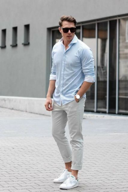 Comment porter un pantalon blanc pour homme - 70 idées pour sortir des basiques !