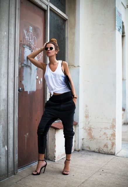 Pantalon SARUEL POUR FEMME : comment le porter et 55 looks !