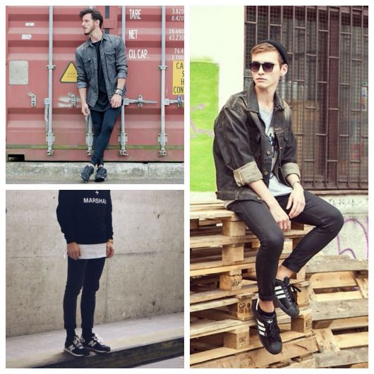 Looks avec des baskets noires : 106 inspirations incroyables pour hommes et femmes