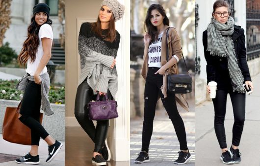 Looks avec des baskets noires : 106 inspirations incroyables pour hommes et femmes