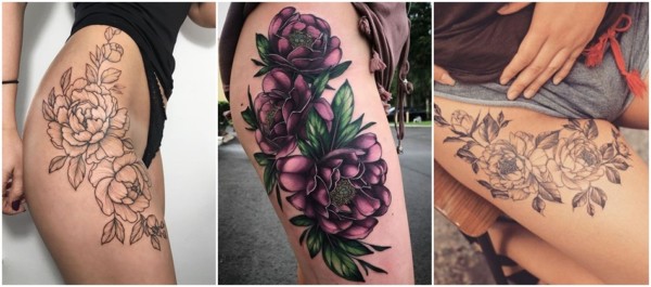 Tatouage Pivoine – 37 Magnifiques inspirations de tatouage avec la fleur !
