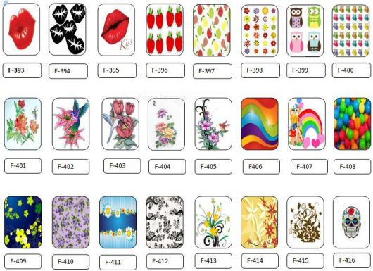 Nail Stickers – 100 Fabulous Ideas, Printable Templates & DIY!