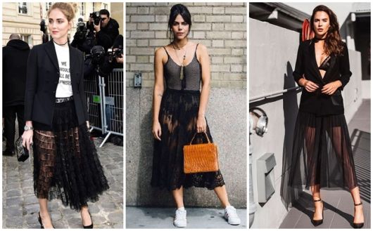 Transparent Skirt – How to Join the Trend with 51 Fascinating Looks!