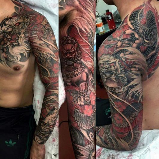 Tatouage bras fermé masculin – 80 inspirations sensationnelles !