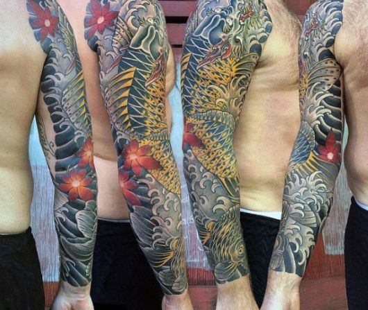 Tatouage bras fermé masculin – 80 inspirations sensationnelles !