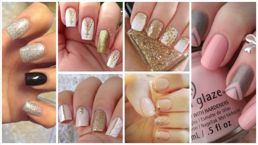 Uñas con purpurina: ¡48 inspiraciones y paso a paso cómo hacerlo!