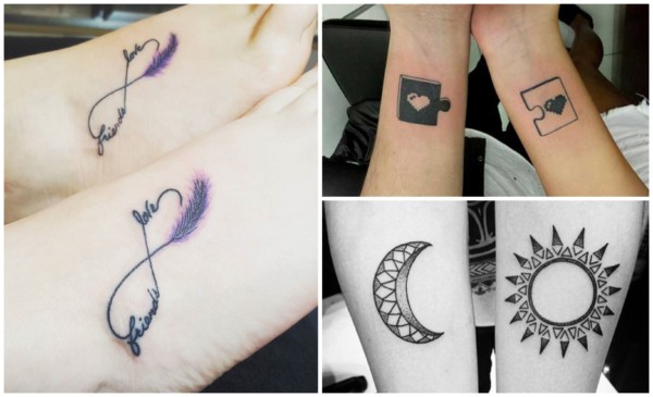 Tatuaggio per i migliori amici - 50 idee belle, carine ed eleganti!