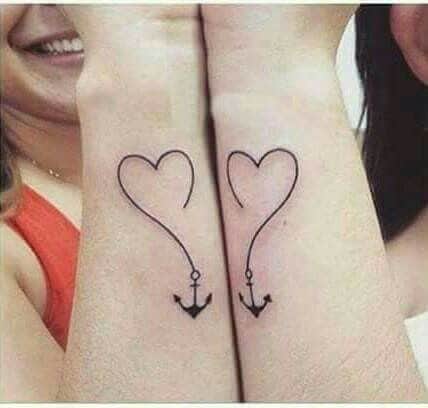 Tatuaje para los mejores amigos: ¡50 ideas hermosas, lindas y elegantes!