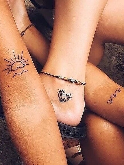 Tatuaggio per i migliori amici - 50 idee belle, carine ed eleganti!