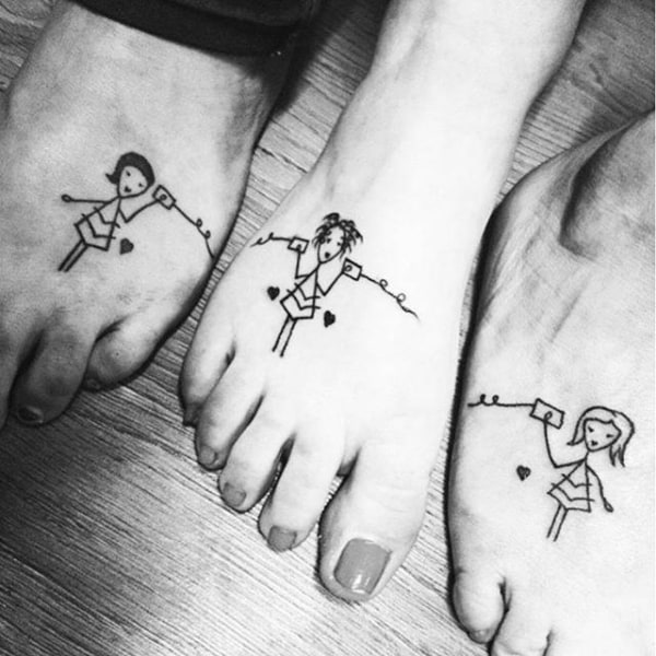 Tatuaje para los mejores amigos: ¡50 ideas hermosas, lindas y elegantes!