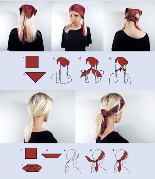 Pañuelo para la cabeza: ¡+ 80 formas súper elegantes y cómo usar el tuyo!