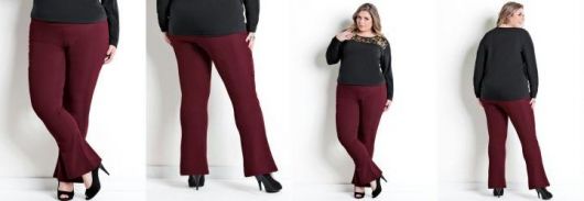PANTS FLARE PLUS SIZE: How to use and 50 incredible looks!
