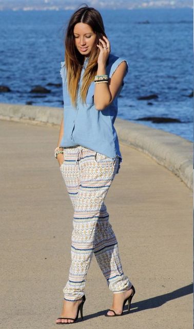 Pantaloni del pigiama: consigli di moda e look anni '80