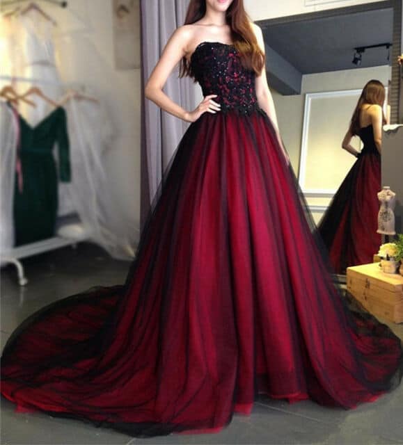 Black wedding dress – 72 photos of stunning models!