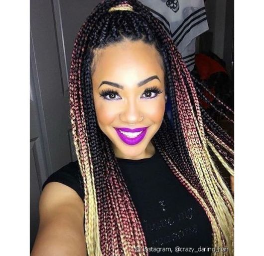 Box Braids - Doutes, soins principaux et 65 coiffures sensationnelles!