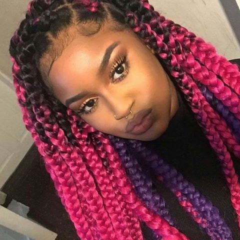 Box Braids - Doutes, soins principaux et 65 coiffures sensationnelles!