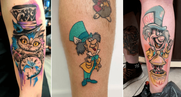 +40 fantastic Mad Hatter tattoos to get inspired!