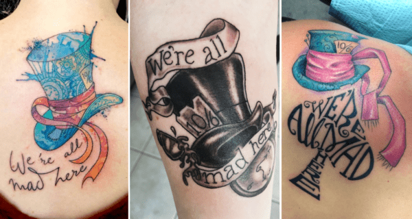 +40 fantastici tatuaggi Cappellaio Matto per trarre ispirazione!