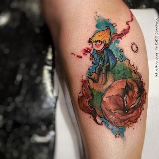 Tatouage Petit Prince : 20 idées inspirantes et sens