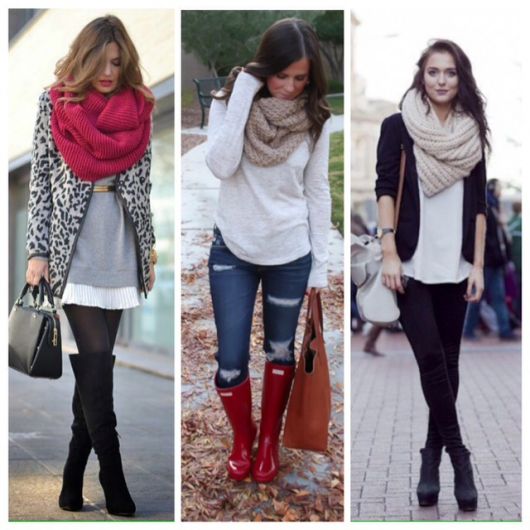 Women's scarf: the 45 most amazing looks and how to wear yours!
