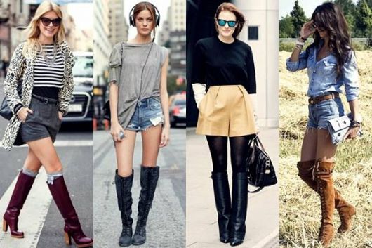 Short con stivali: modelli, migliori combinazioni e più di 60 look!
