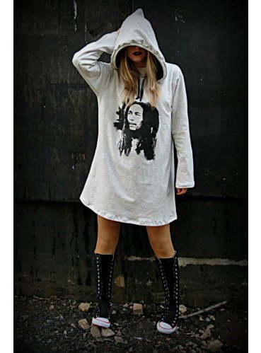 Sweatshirt dress: how to wear it? Models and more than 60 amazing looks