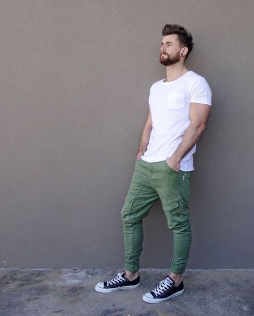 Men's CARGO PANTS: Inspiring models and looks!