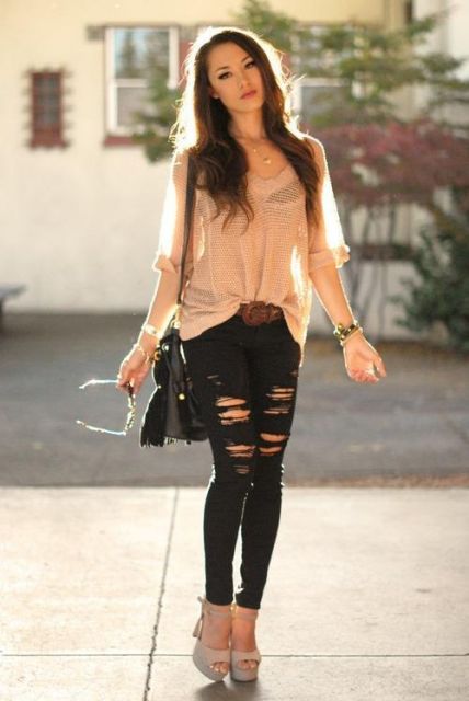 Black pants: 70+ beautiful looks with amazing tips for you to have fun!