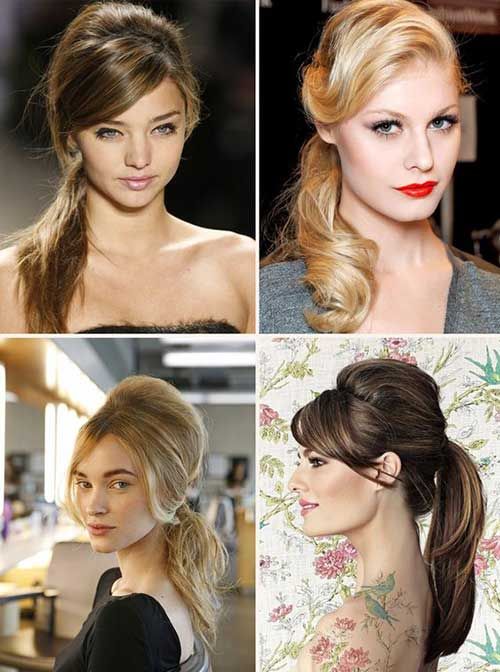 Ponytail with Quiff – 30 Super Stylish Ideas & Step by Step!